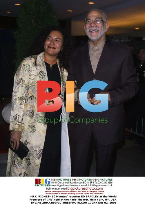 60 Minutes' ED BRADLEY at 'Iris' World Premiere