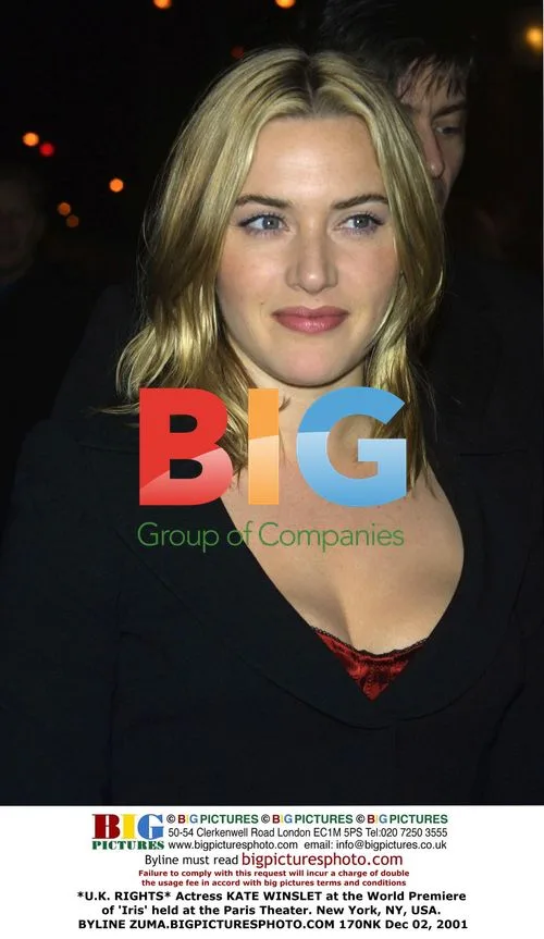 Kate Winslet at 'Iris' Premiere in New York