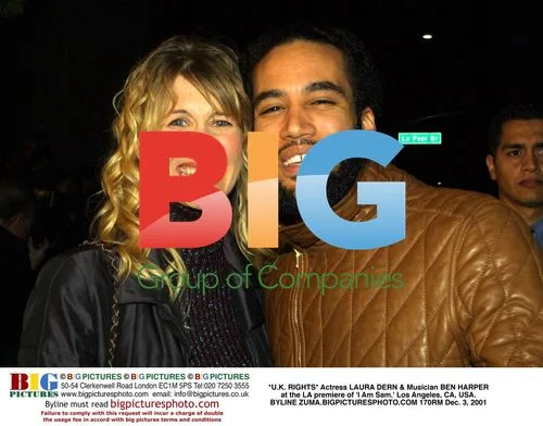 Laura Dern & Ben Harper at LA 'I Am Sam' Premiere