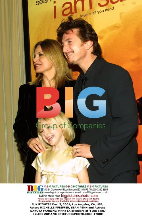 Michelle Pfeiffer, Sean Penn and Dakota Fanning at 'I Am Sam' premiere