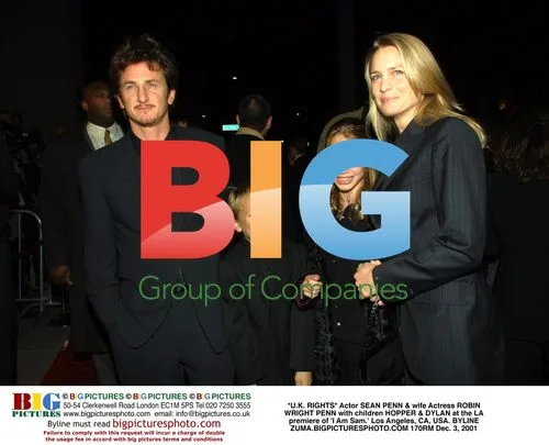Sean Penn & Robin Wright Penn at 'I Am Sam' Premiere
