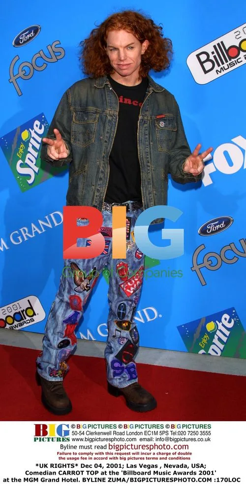 Carrot Top at Billboard Music Awards 2001