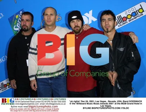 GODSMACK at Billboard Music Awards 2001