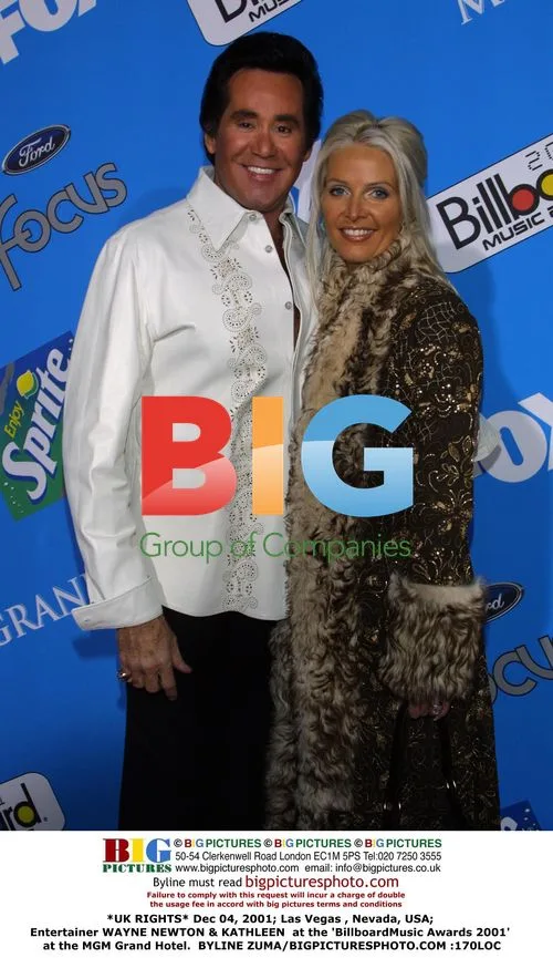 Wayne Newton & Kathleen at Billboard Music Awards 2001