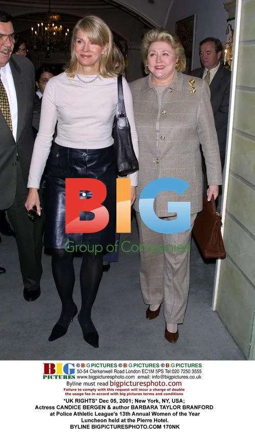Candice Bergen & Barbara Taylor Bradford at Women of the Year Luncheon