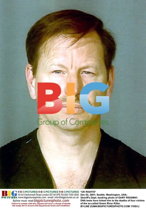 Sheriff's Dept. booking photo of GARY RIDGWAY