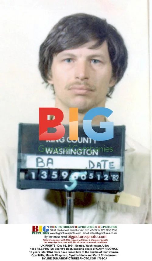 1982 Booking Photo of Gary Ridgway