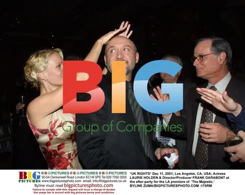 Laurie Holden & Frank Darabont at 'The Majestic' Premiere