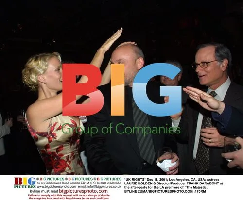 Laurie Holden & Frank Darabont at 'The Majestic' Premiere
