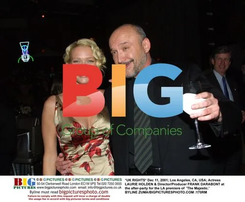 LAURIE HOLDEN & FRANK DARABONT at 'The Majestic' Premiere