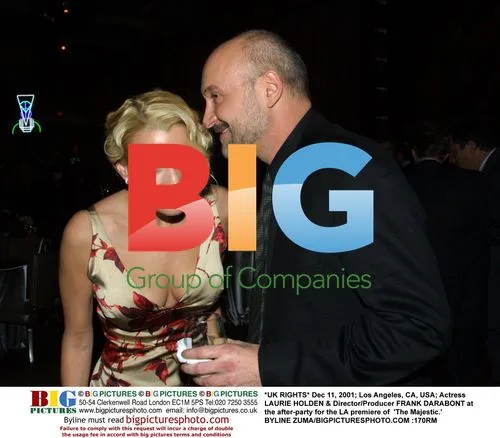 Laurie Holden & Frank Darabont at 'The Majestic' Premiere