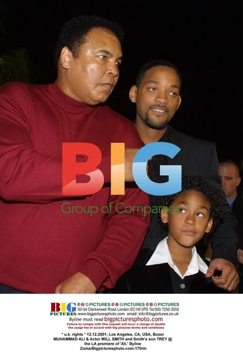 Muhammad Ali & Will Smith at 'Ali' premiere
