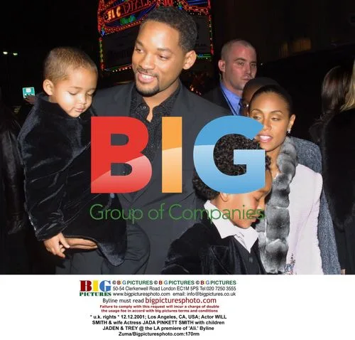 Will Smith & Jada Pinkett Smith at 'Ali' Premiere