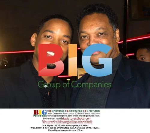 Will Smith & Rev. Jesse Jackson at 'Ali' Premiere