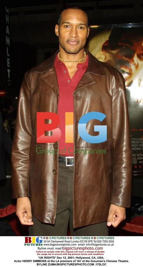 Henry Simmons at 'Ali' premiere