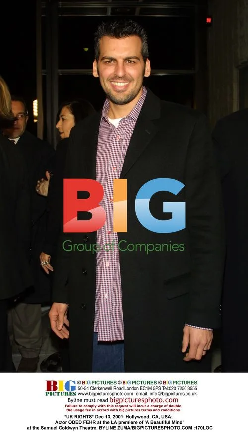 ODED FEHR at 'A Beautiful Mind' LA premiere