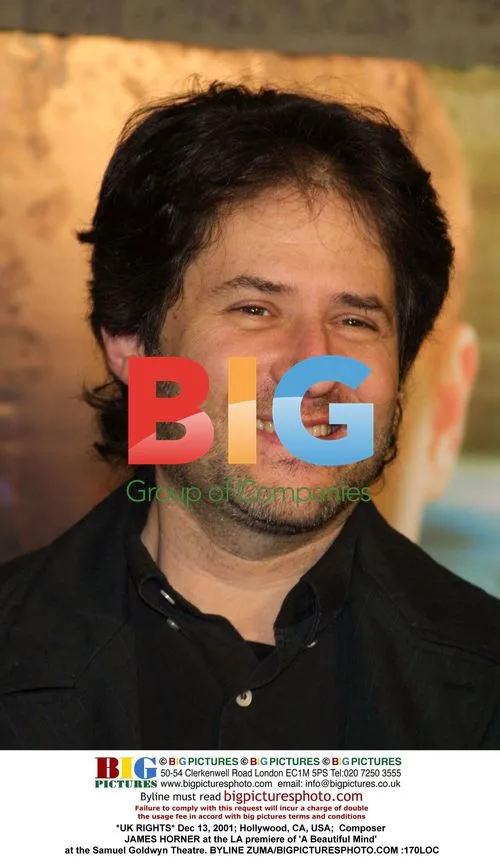 JAMES HORNER at 'A Beautiful Mind' premiere