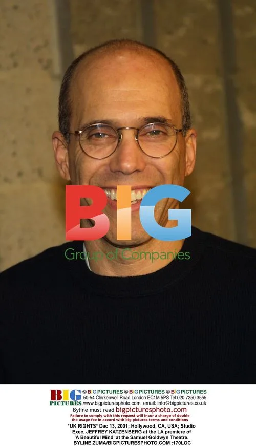JEFFREY KATZENBERG at 'A Beautiful Mind' Premiere