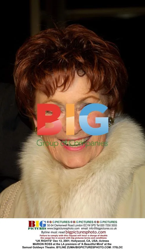 Marion Ross at 'A Beautiful Mind' premiere
