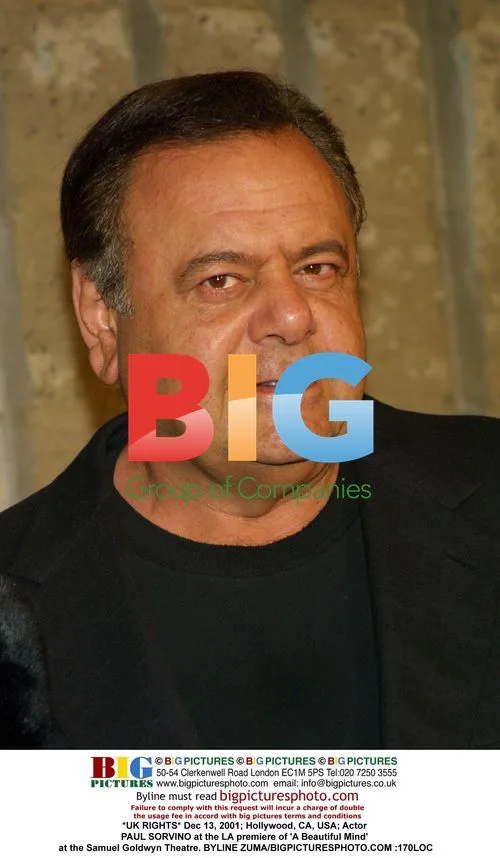 PAUL SORVINO at 'A Beautiful Mind' premiere