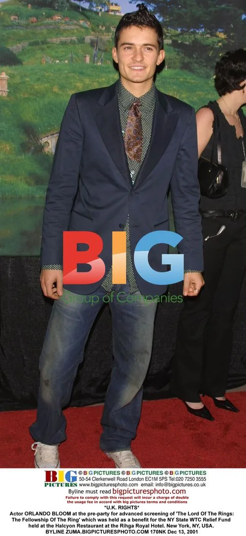 Orlando Bloom at 'The Lord Of The Rings' pre-party