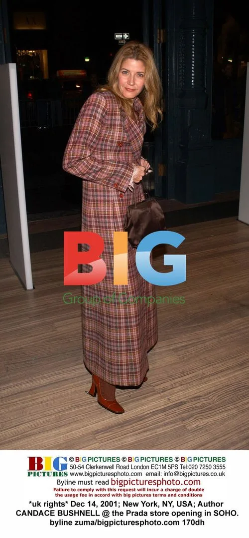 Candace Bushnell at Prada SOHO Store Opening