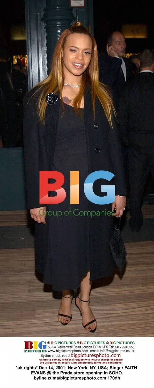 Faith Evans at Prada Store Opening