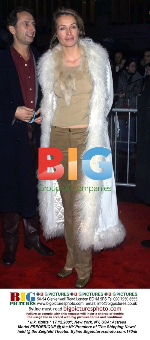 Frederique at 'The Shipping News' NY Premiere