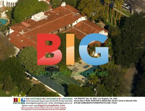 Billy Bob Thornton & Angelina Jolie's Beverly Hills Home