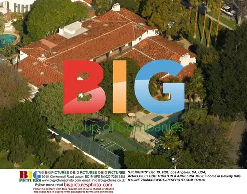 Billy Bob Thornton & Angelina Jolie's Beverly Hills Home