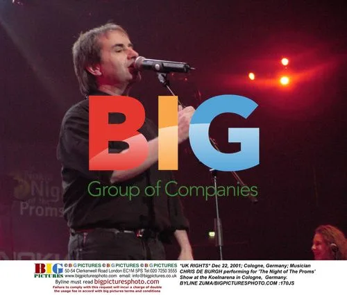 CHRIS DE BURGH performs at 'The Night of The Proms' in Cologne