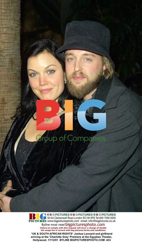 Joshua Leonard & girlfriend at Charlotte Gray Premiere