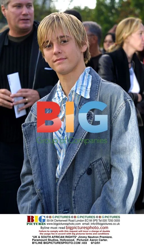 Jimmy Neutron Premiere With Aaron Carter