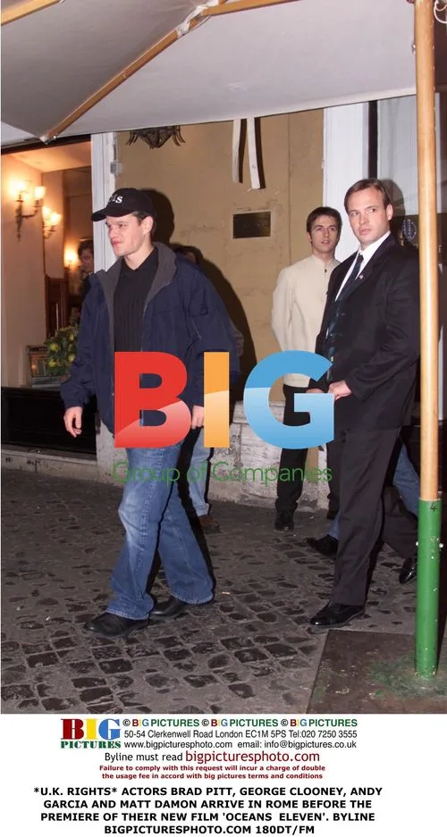 Actors at 'Ocean's Eleven' Rome Premiere
