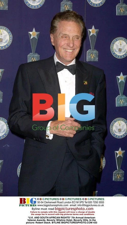 Robert Stack at American Veteran Awards