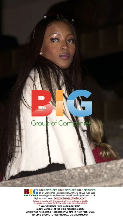 Naomi Cambell at Vibe magazine party