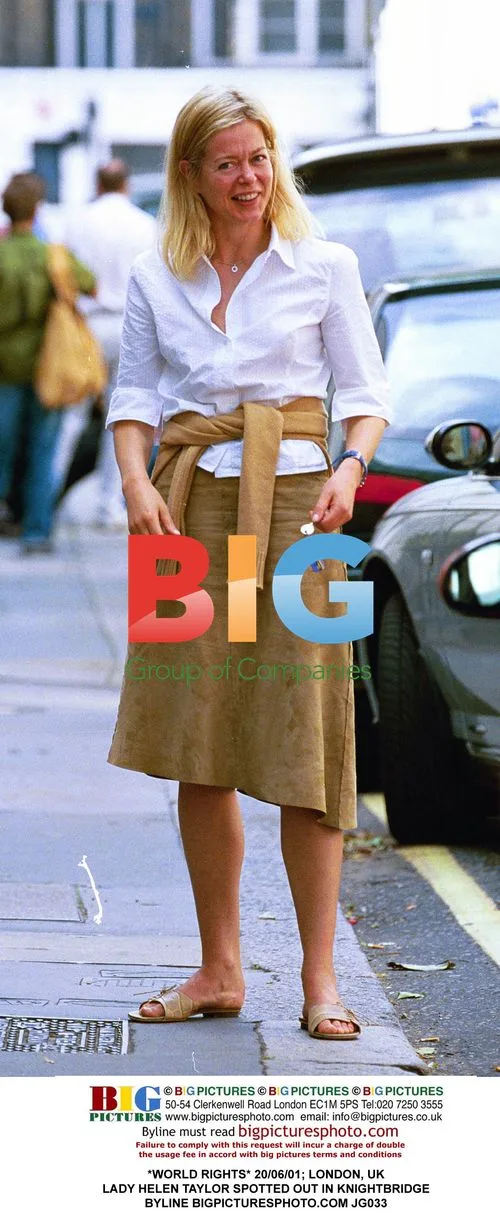 Lady Helen Taylor Spotted in Knightsbridge