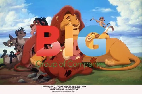 LION KING Characters, 1994
