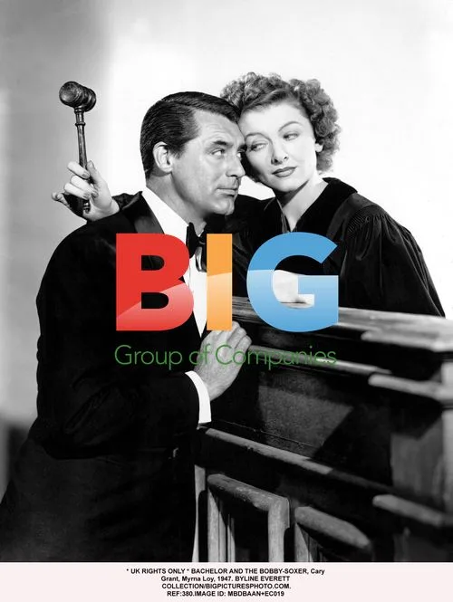 Cary Grant and Myrna Loy in "The Bachelor and the Bobby-Soxer"