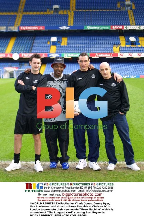 Vinnie Jones, Danny Dyer Promote "Mean Machine"