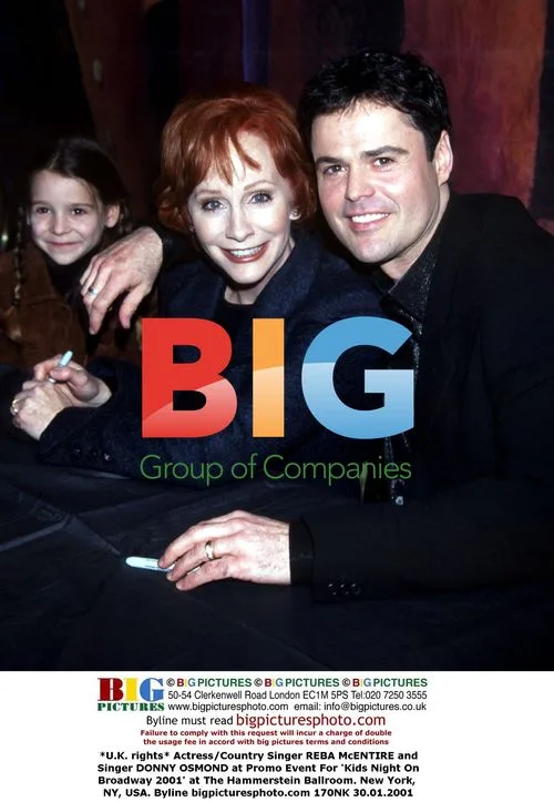 Reba McEntire and Donny Osmond at Kids Night on Broadway