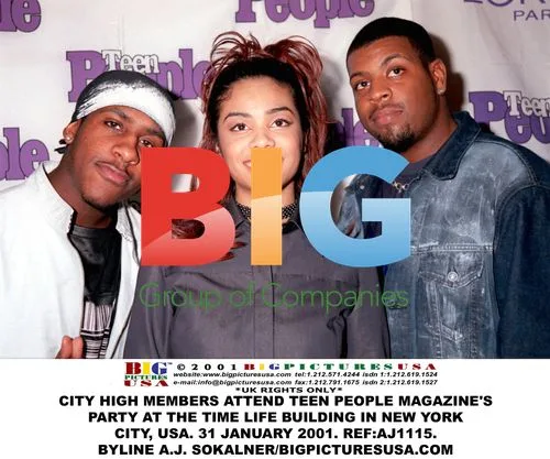 City High Members at Teen People Party