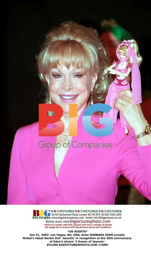 Barbara Eden Unveils Jeannie Barbie Doll