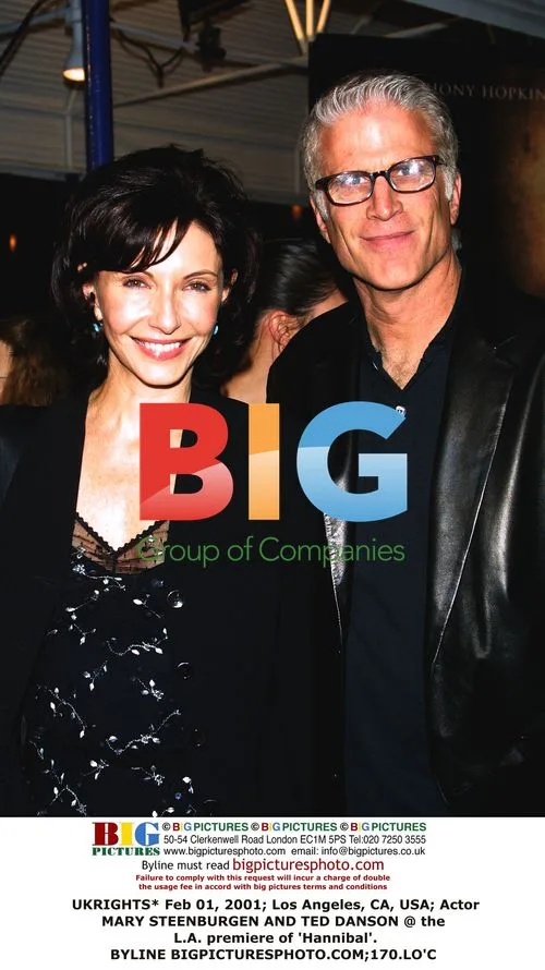 Mary Steenburgen and Ted Danson at 'Hannibal' premiere