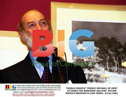 Prince Michael of Kent at Bankside Gallery