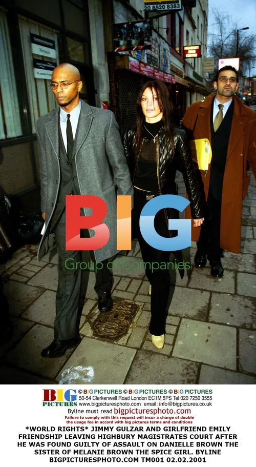 Jimmy Gulzar and girlfriend leaving court
