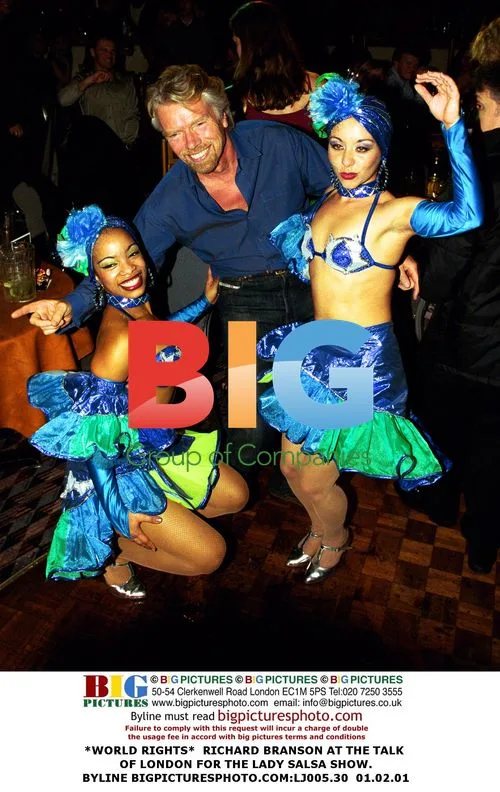RICHARD BRANSON at LADY SALSA SHOW