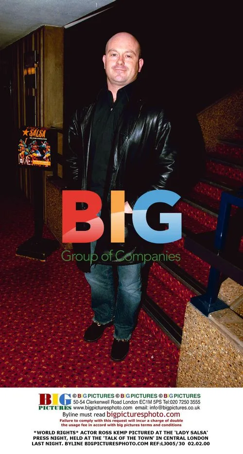 Ross Kemp at 'Lady Salsa' Press Night