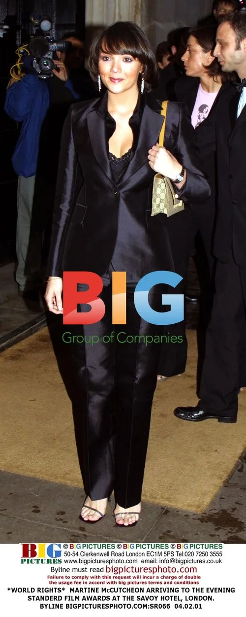Martine McCutcheon Arriving to Film Awards