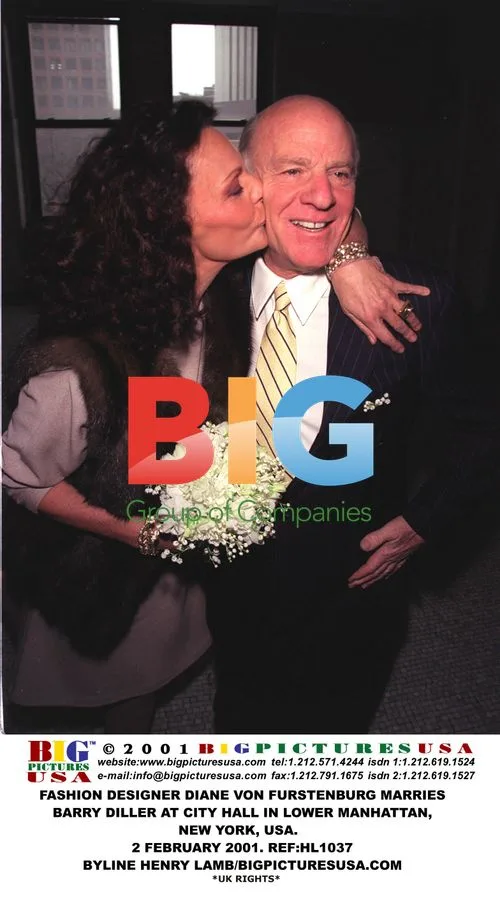 Fashion Designer Diane von Furstenburg Marries Barry Diller